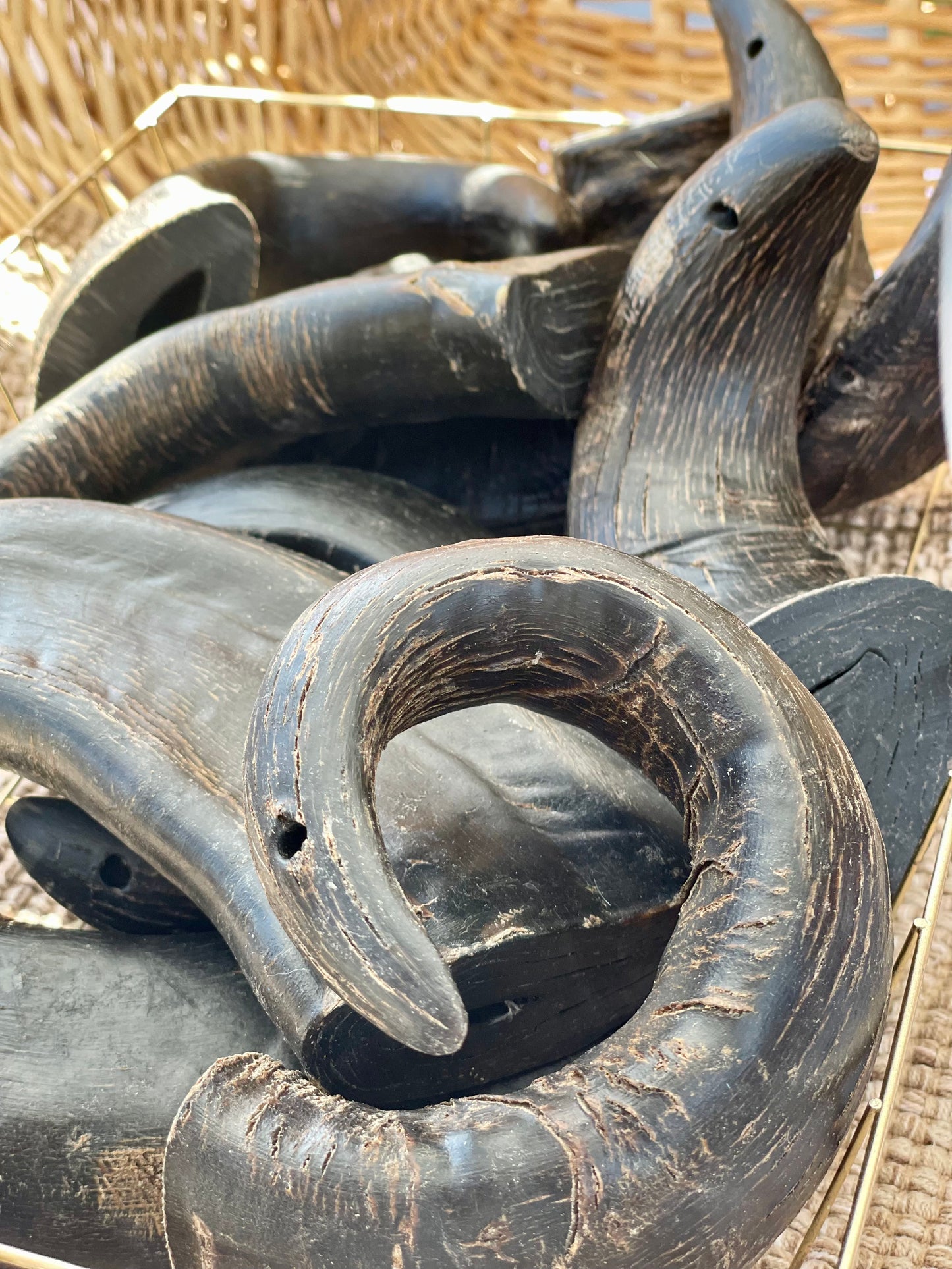 Large Water Buffalo Horn (Solid)