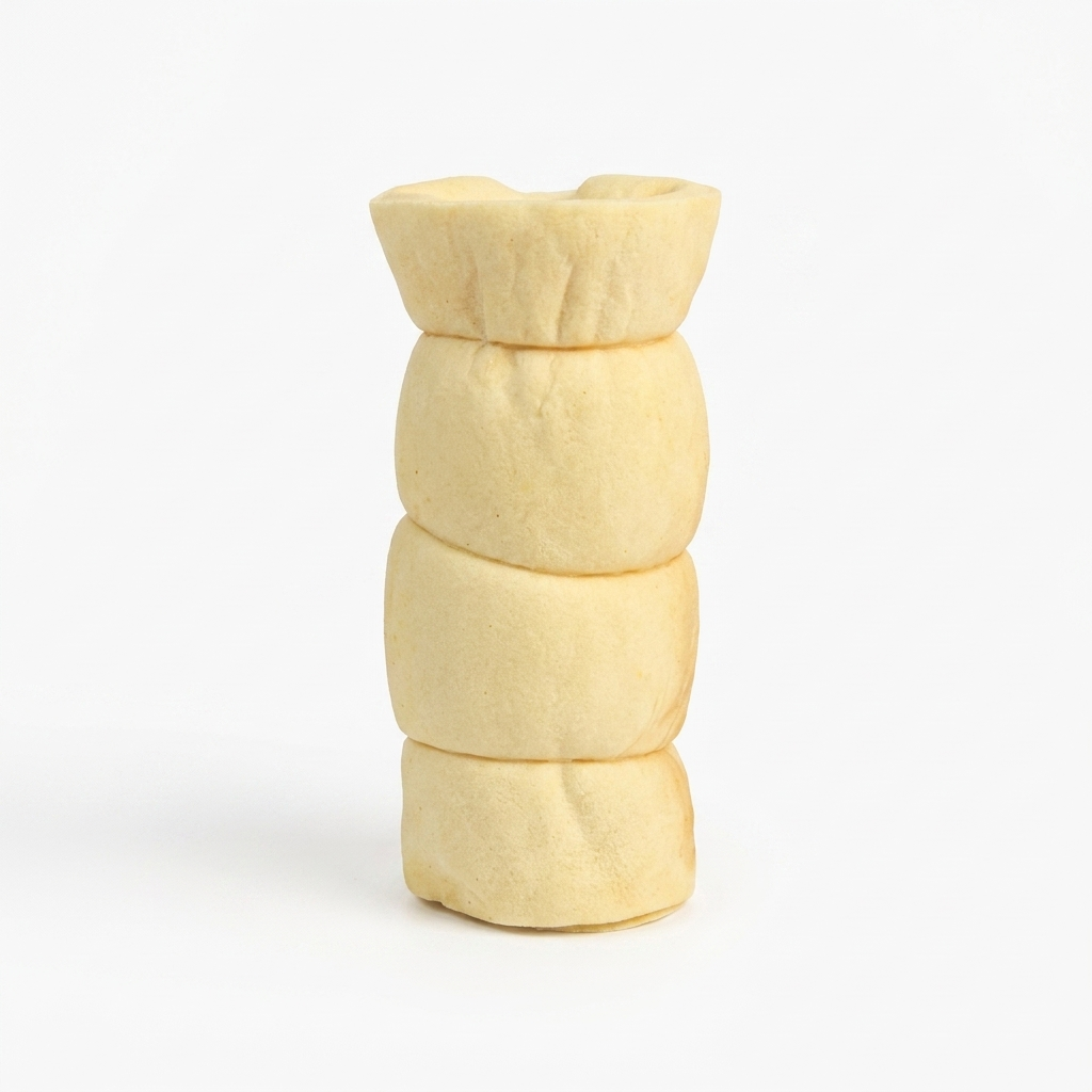 Beef Cheek Roll Dog Chew - Large Natural Rawhide-Free